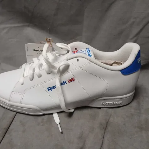 REEBOK NPC II TRAINERS – WHITE, UK 8 (US 9 / EU 42)