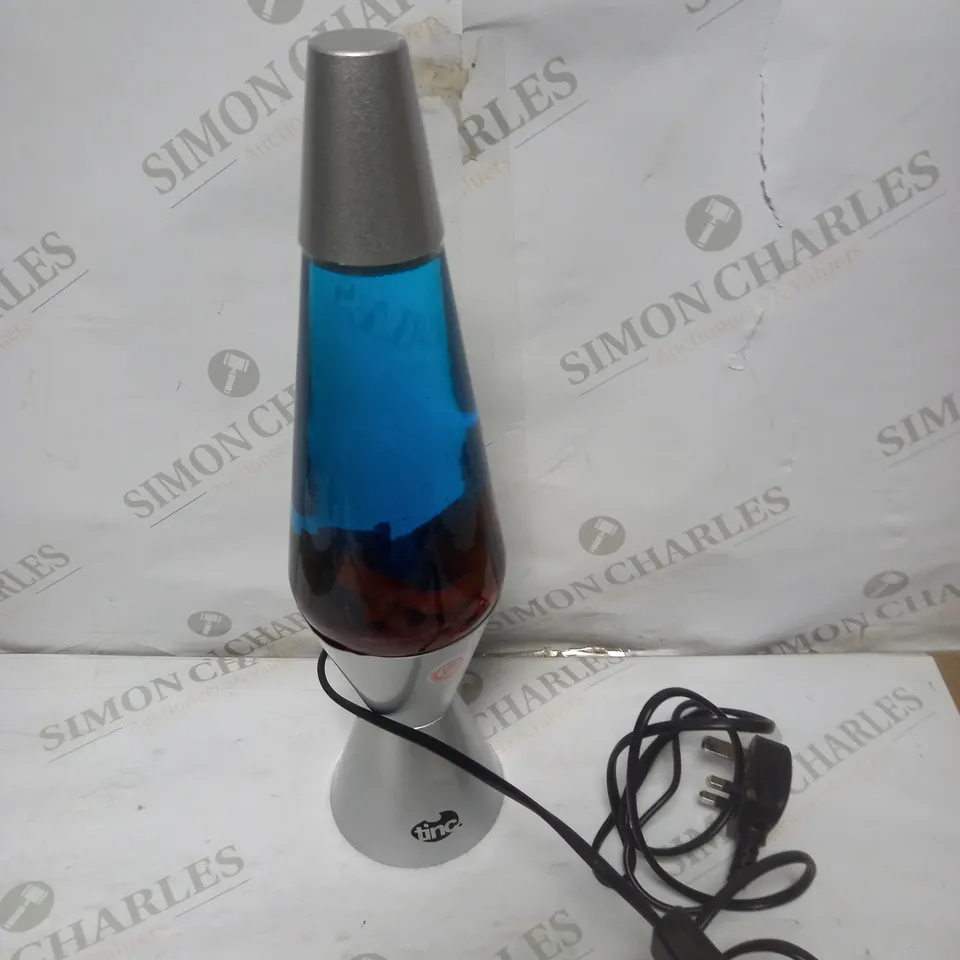 TINC LAVA LAMP BLUE