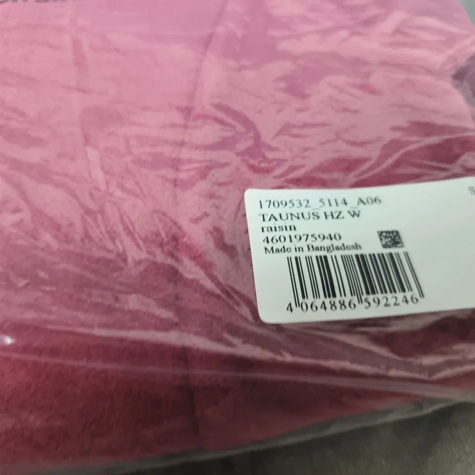 JACK WOLFSKIN TAUNUS HZ-W FLEECE JACKET – RAISIN, WOMEN’S SIZE S