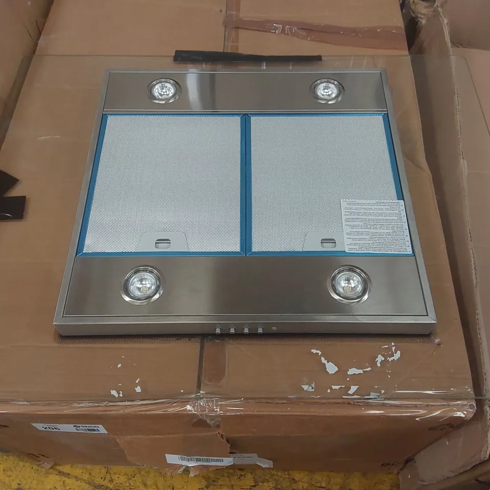 BOXED ZANUSSI ZHS92551XA 90CM ISLAND COOKER HOOD