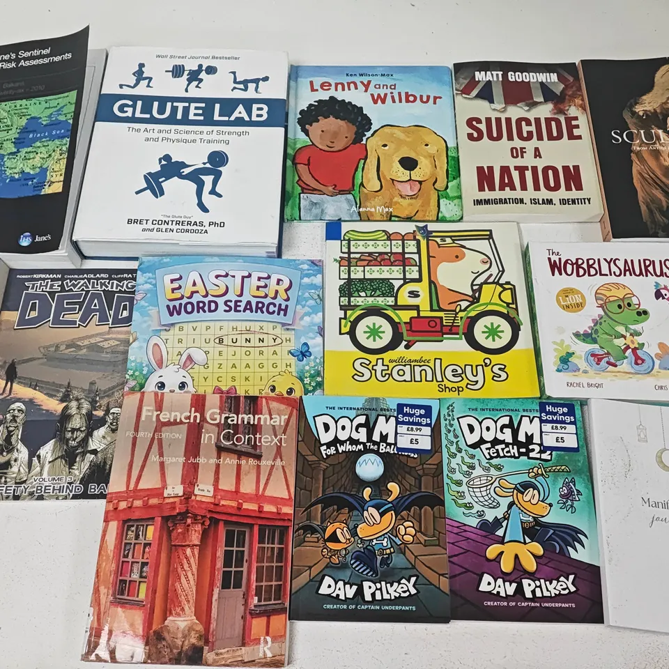 LARGE QUANTITY OF ASSORTED FICTION, NON-FICTION AND CHILDRENS BOOKS