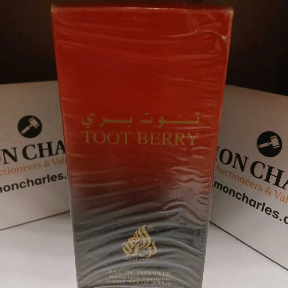 BOXED AND SEALED TOOT BERRY ARD AL ZAHRAT EAU DE TOILETTE 100ML