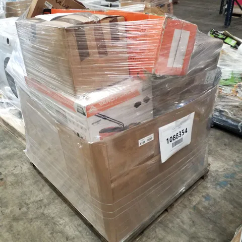 PALLET OF APPROXIMATELY 16 UNPROCESSED RAW RETURN HOUSEHOLD AND ELECTRICAL GOODS TO INCLUDE;