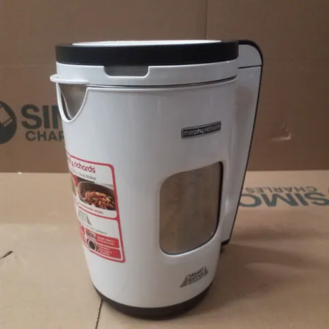 BOXED MORPHY RICHARDS TOTAL CONTROL 501020 SOUP MAKER - WHITE
