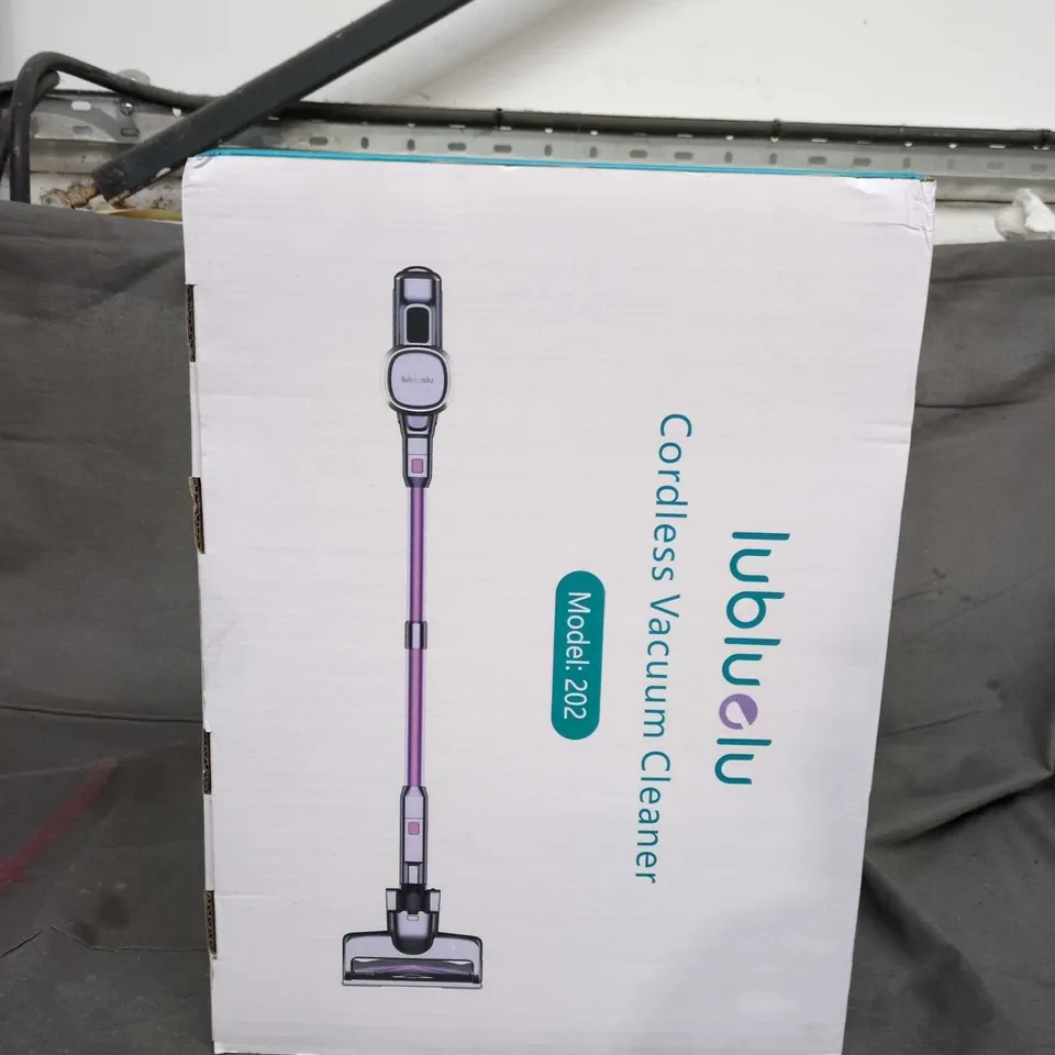 BOXED LUBLUOLU SELF STANDING CORDLESS VACUUM CLEANER