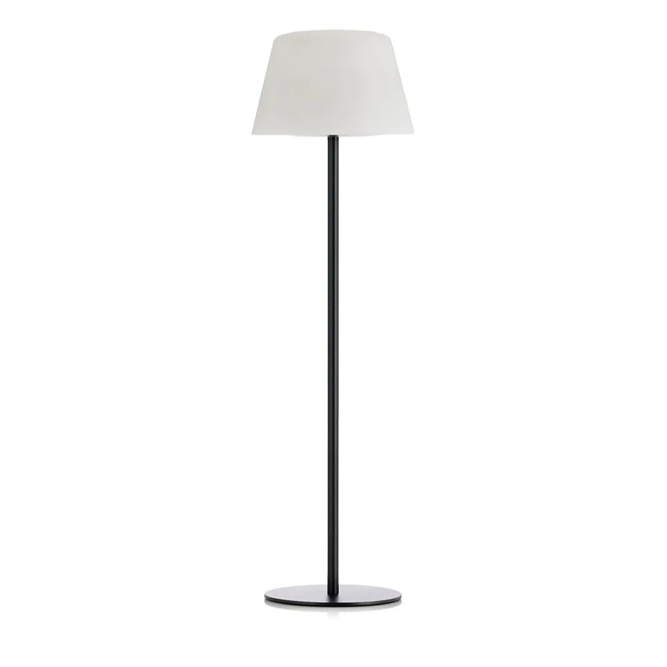 OUTLET FLOURISH SOLAR FLOOR LAMP WITH REMOTE