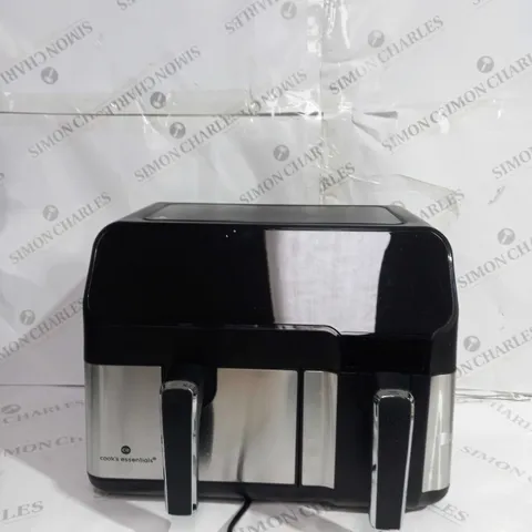 COOK'S ESSENTIALS 7.7L DUAL AIR FRYER