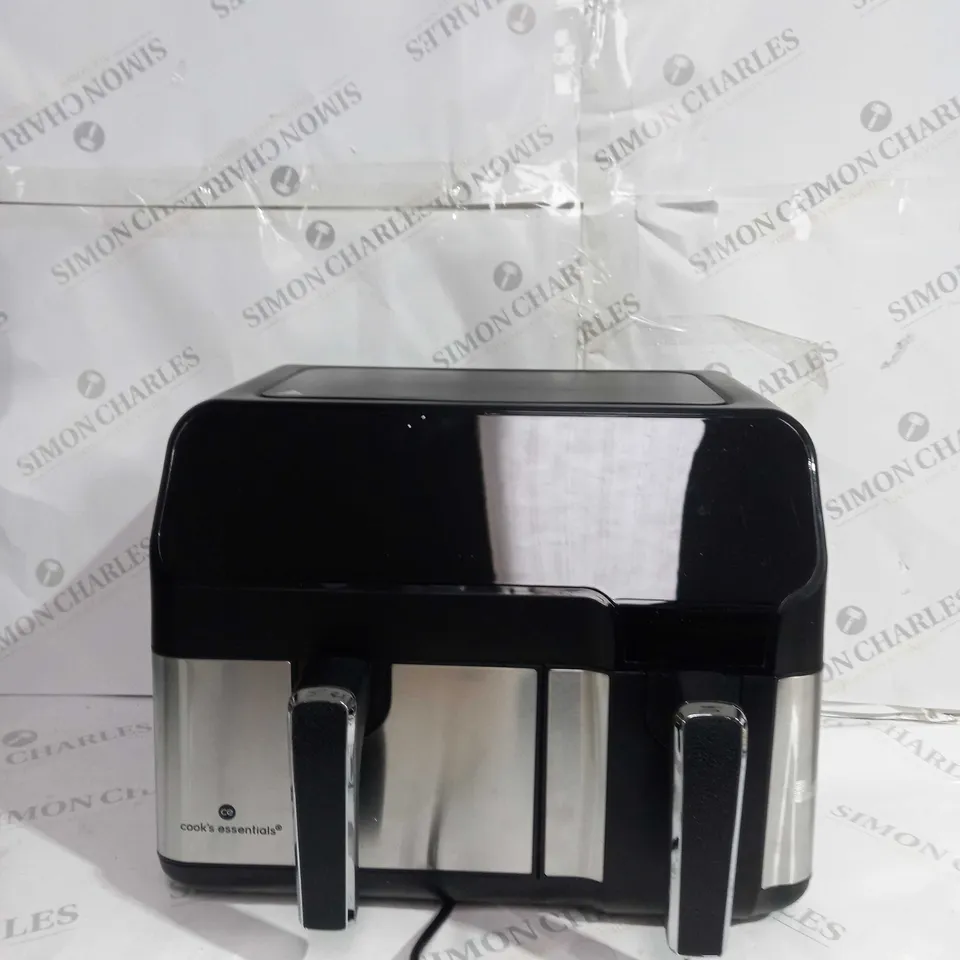 COOK'S ESSENTIALS 7.7L DUAL AIR FRYER 