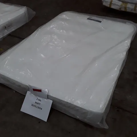 QUALITY BAGGED SILENTNIGHT 135CM 1000 POCKET TUFTED MATTRESS
