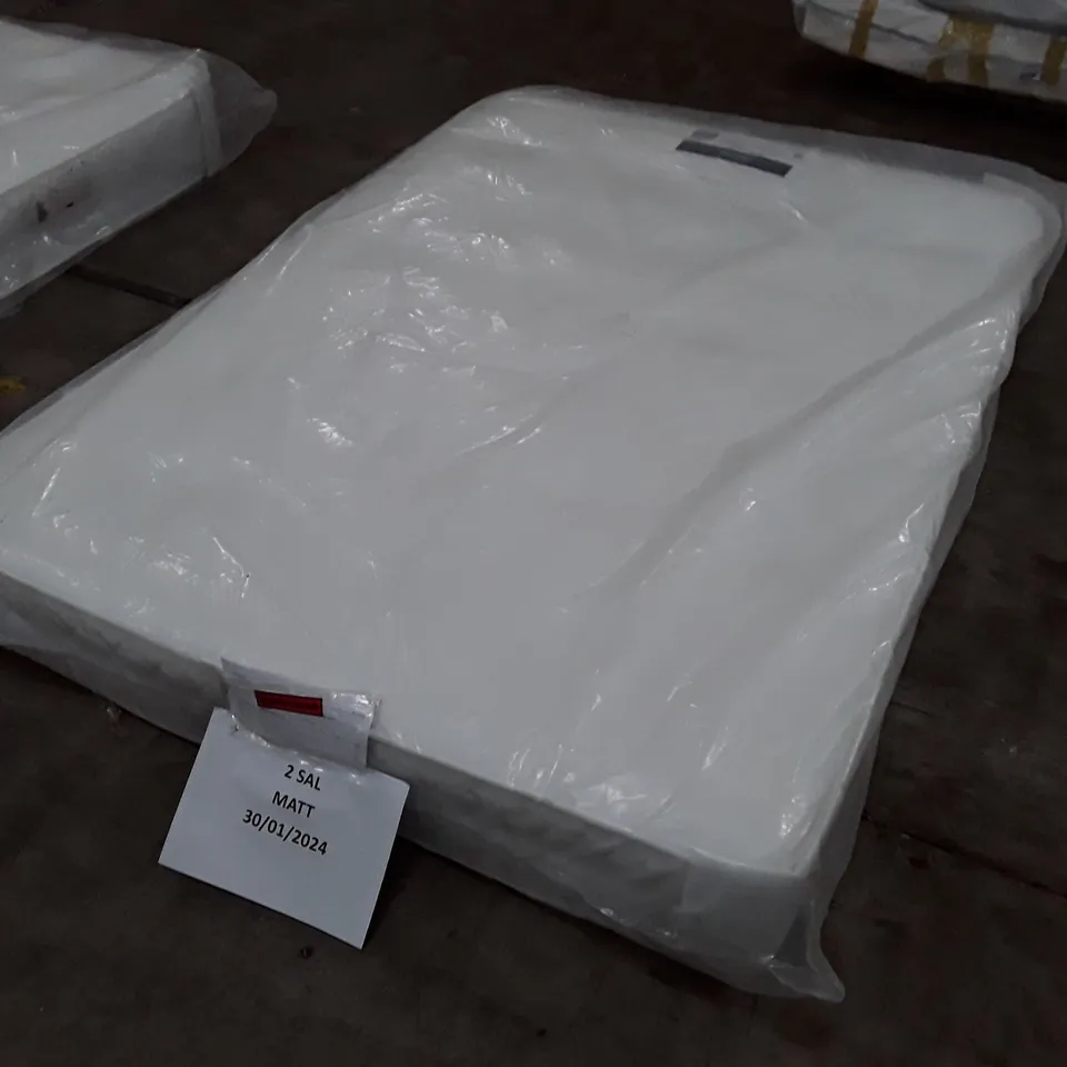 QUALITY BAGGED SILENTNIGHT 135CM 1000 POCKET TUFTED MATTRESS 