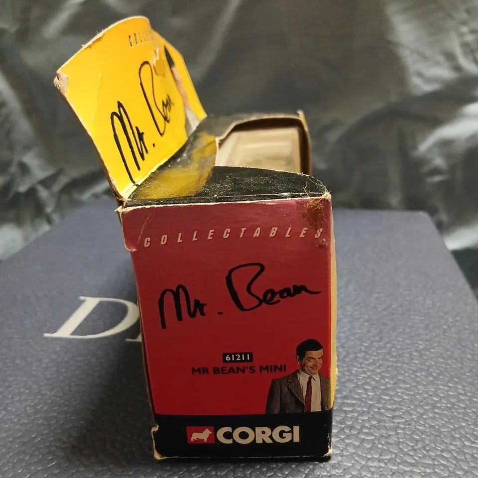 CORGI MR BEAN'S MINI DIE‑CAST CAR – BOXED COLLECTABLE