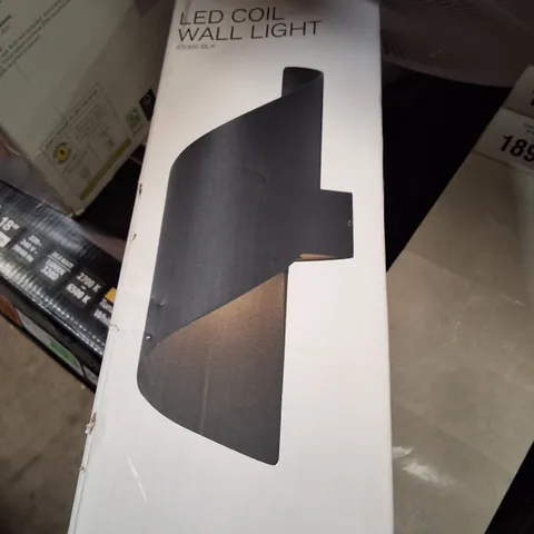 BOXED LED COIL WALL LIGHT –