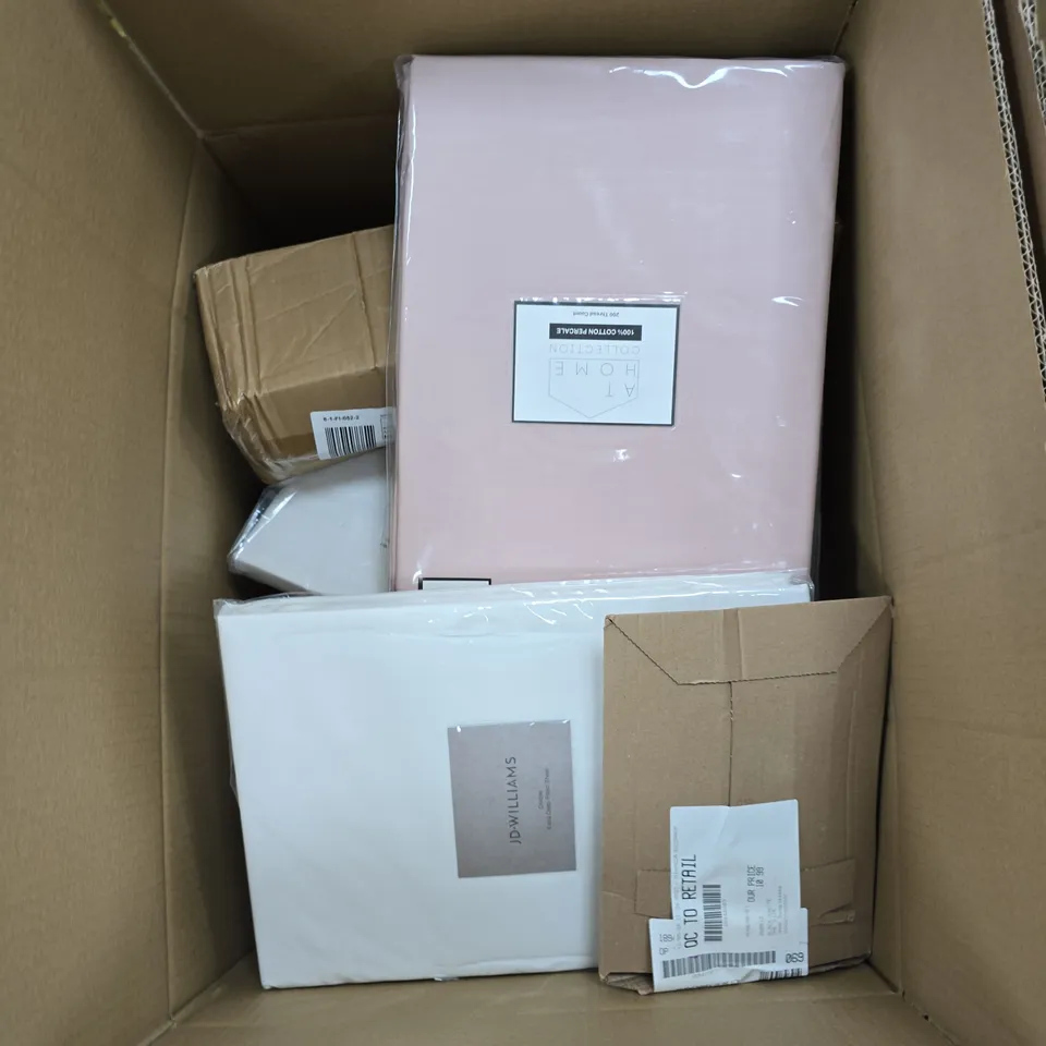 BOX OF APPROXIMATELY 15 ASSORTED ITEMS OF VARIOUS COLOURS AND STYLES