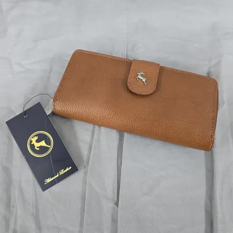 ASHWOOD LEATHER WALLET – BROWN LEATHER WITH TAG