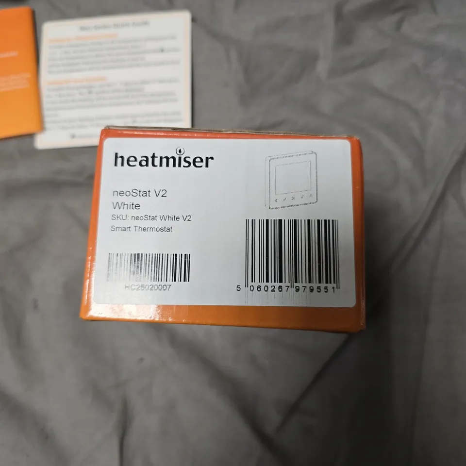 HEATMISER NEOSTAT V2 WHITE SMART THERMOSTAT – BOXED