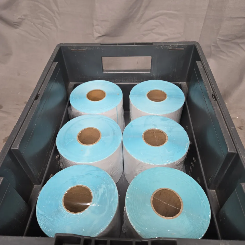 SET OF 6 LABEL ROLLS