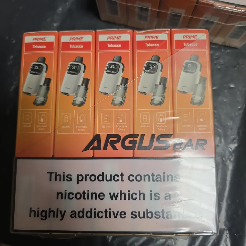 ARGUS BAR DISPOSABLE VAPE – 6000 PUFFS, TOBACCO (6-PACK)