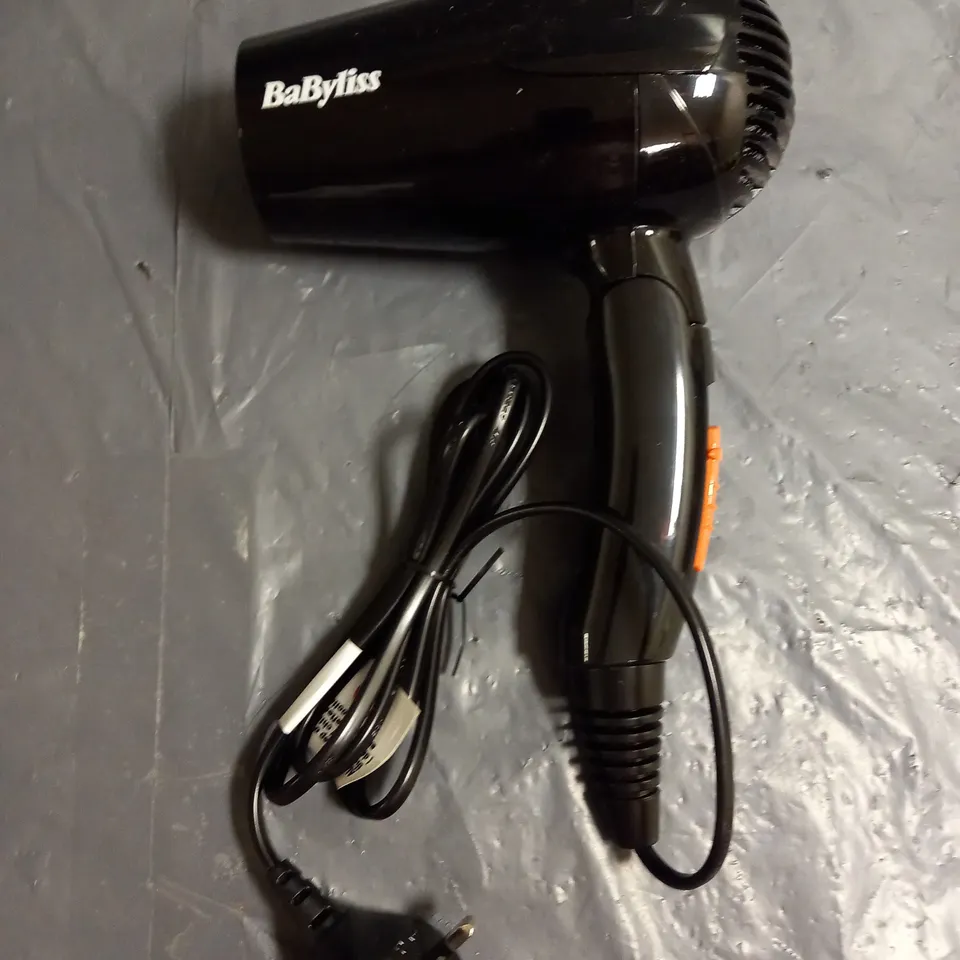 BABYLISS HAIR DRYER IN BLACK