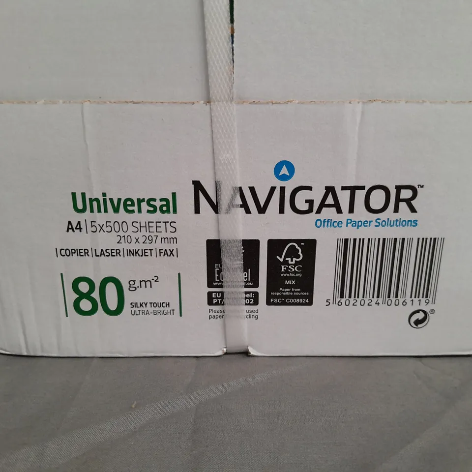 NAVIGATOR UNIVERSAL A4 5 X 500 SHEET 