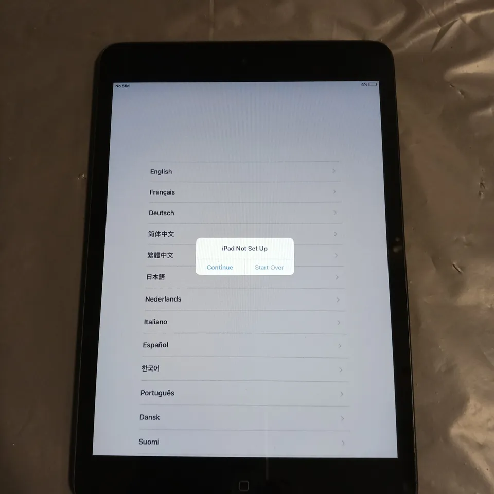 APPLE IPAD MINI WIFI + CELLULAR TABLET IN BLACK