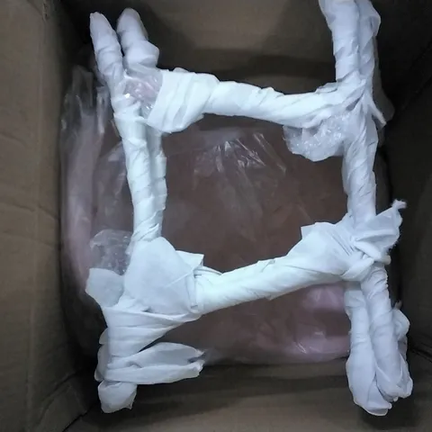 BOXED BAILLIE DINING CHAIR X2 PINK