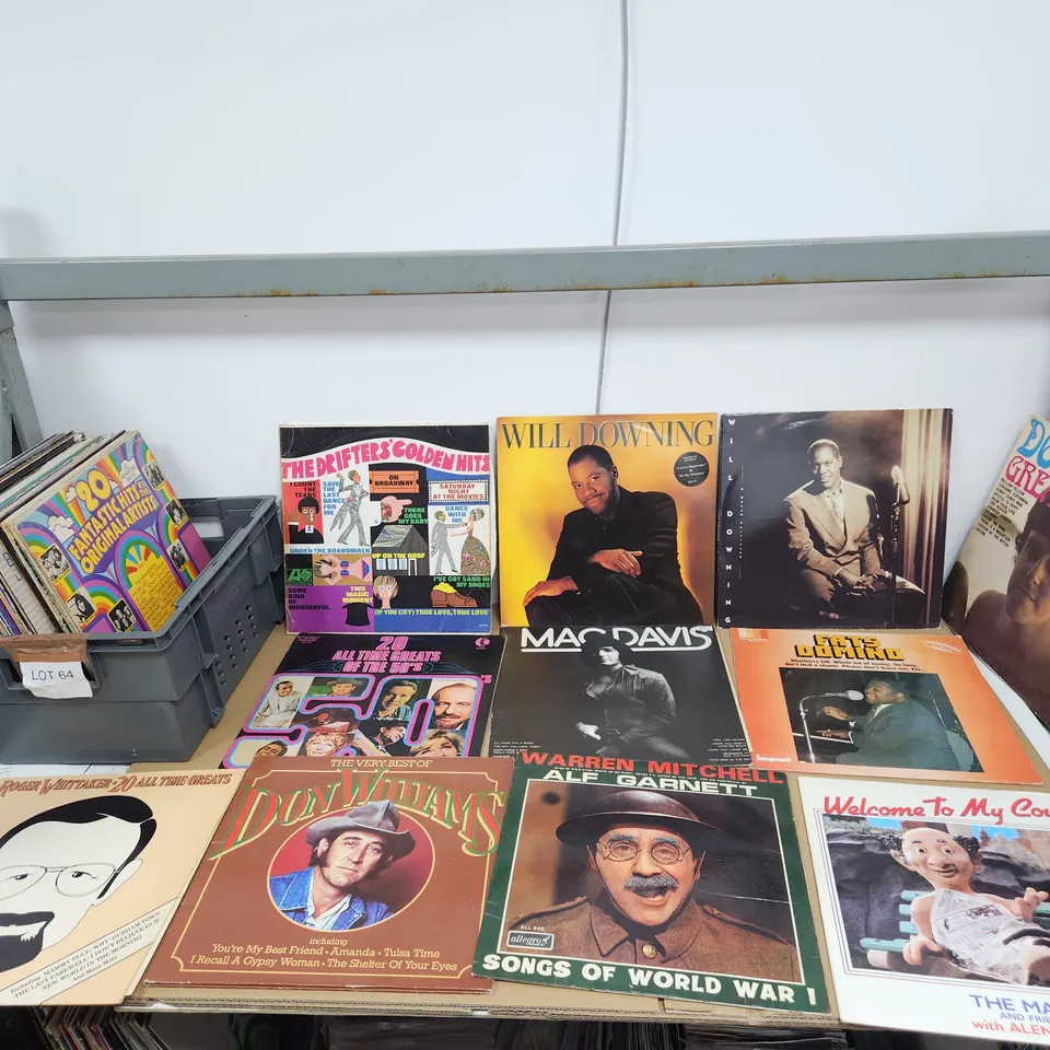 A COLLECTION OF VINYL RECORD LPs ETC