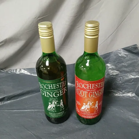 6 X ASSORTED ROCHESTER NON ALCOHOLIC GINGER DRINKS 725ML