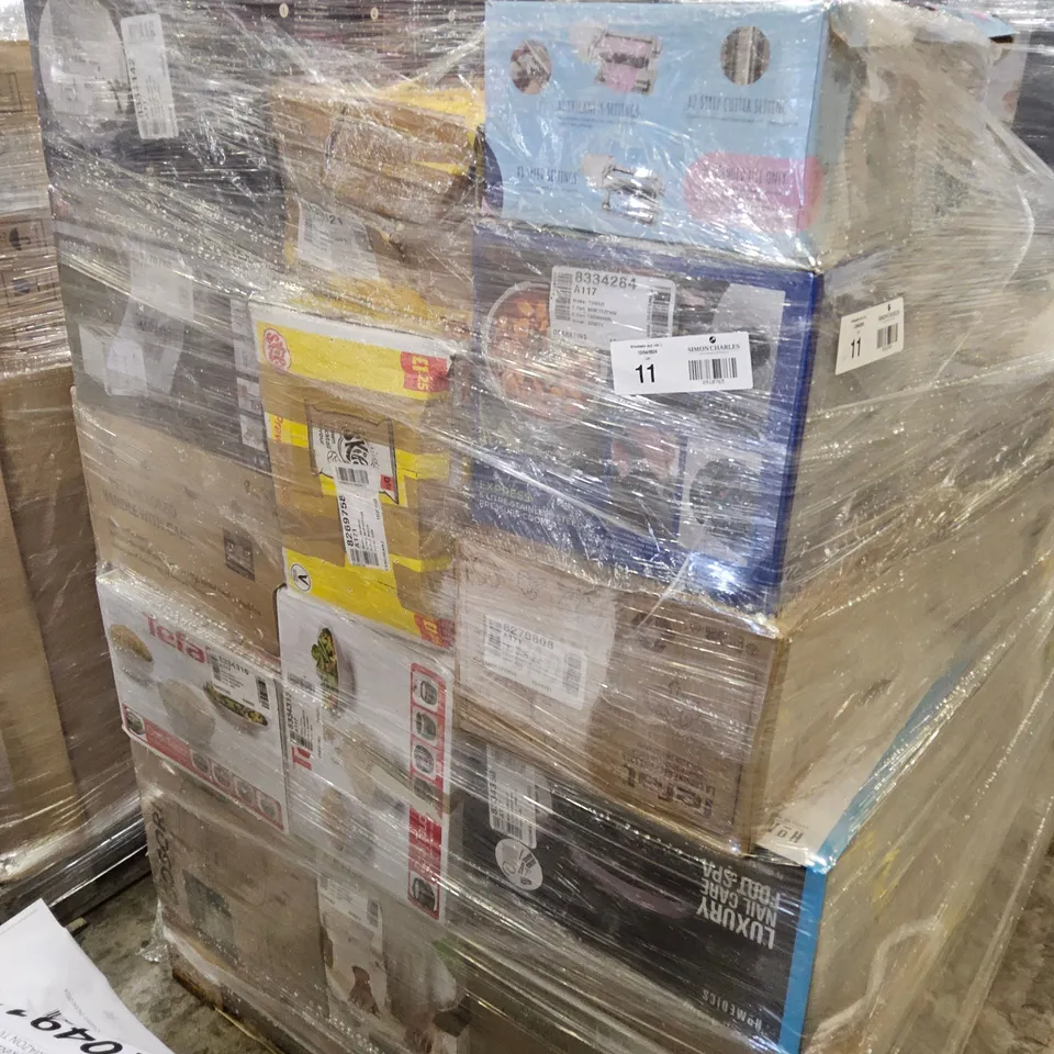 PALLET OF APPROXIMATELY 47 UNPROCESSED RAW RETURN HOUSEHOLD AND ELECTRICAL GOODS TO INCLUDE;