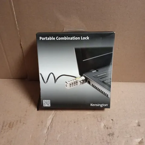 4 X KENSINGTON PORTABLE COMBINATION LOCK BOXED