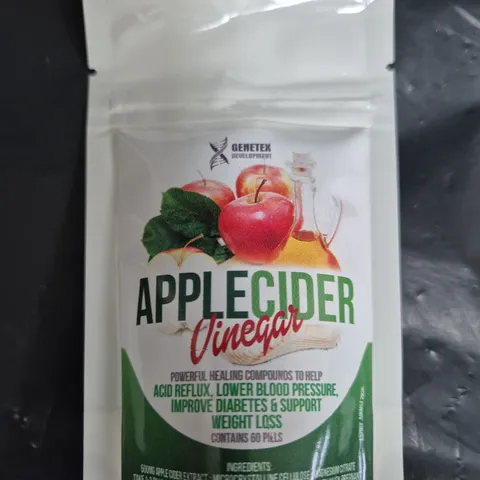 BOX OF APPROXIMATELY 40 PACKS OF CUTS-N-GAINS TABLETS - APPLE CIDER VINEGAR (60 TABLETS PER PACK)