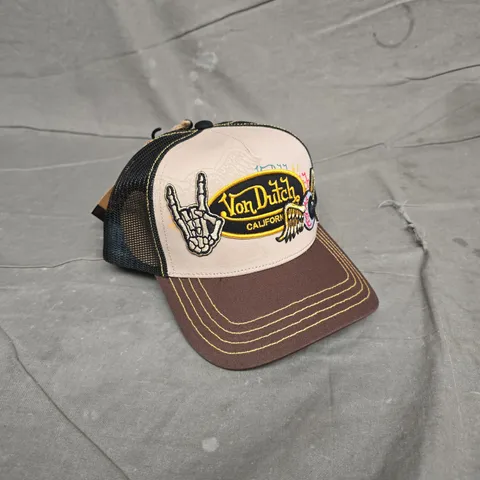 VON DUTCH CALIFORNIA TRUCKER CAP – ONE SIZE FITS ALL