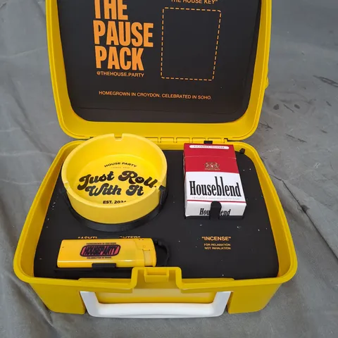 HOUSE PARTY INCENSE, ASHTRAY AND LIGHTER GIFT SET