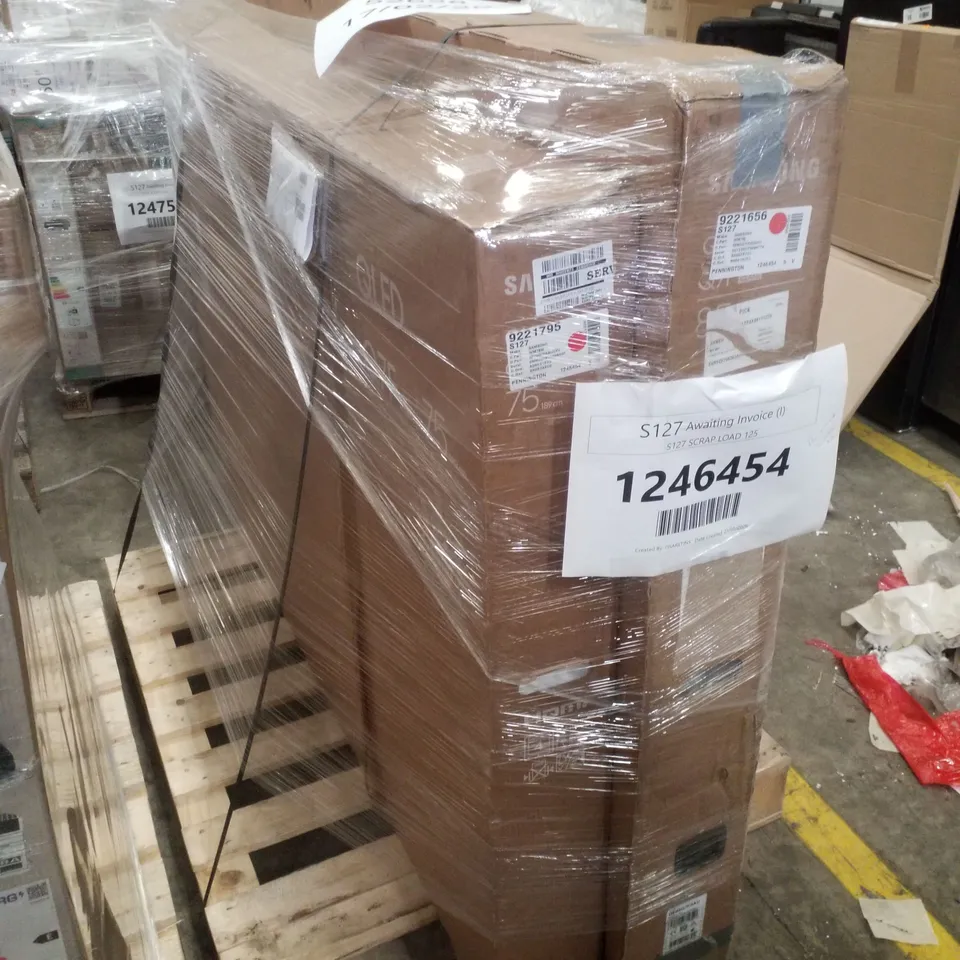 PALLET CONTAINING 2 DAMAGED TVS