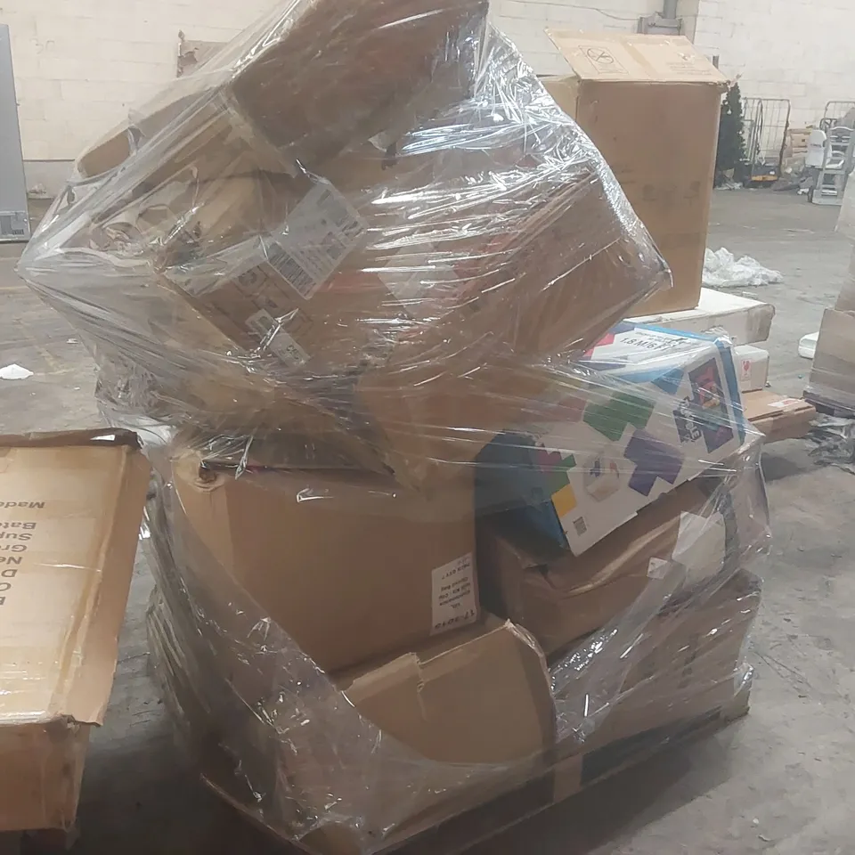 PALLET CONTAINING A VERY LARGE QUANTITY OF ASSORTED FURNITURE PARTS ECT
