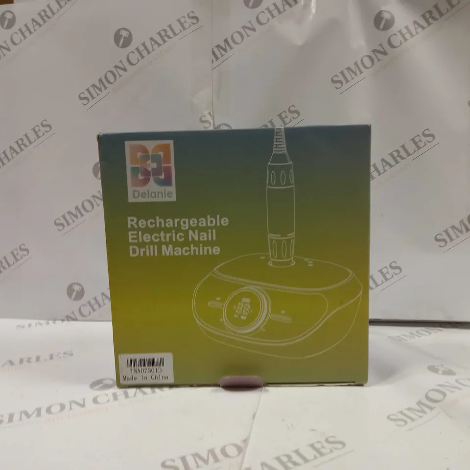 BOXED RECHARGABLE ELECTRIC NAIL DRILL MACHINE 