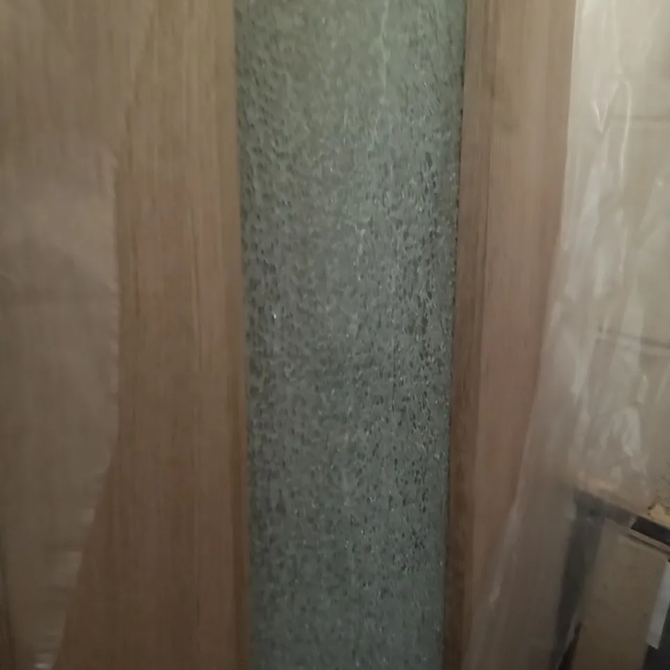 GEOM COTTAGE CLEAR GLAZED OAK VENEER INTERNAL DOOR 1981×762×35MM