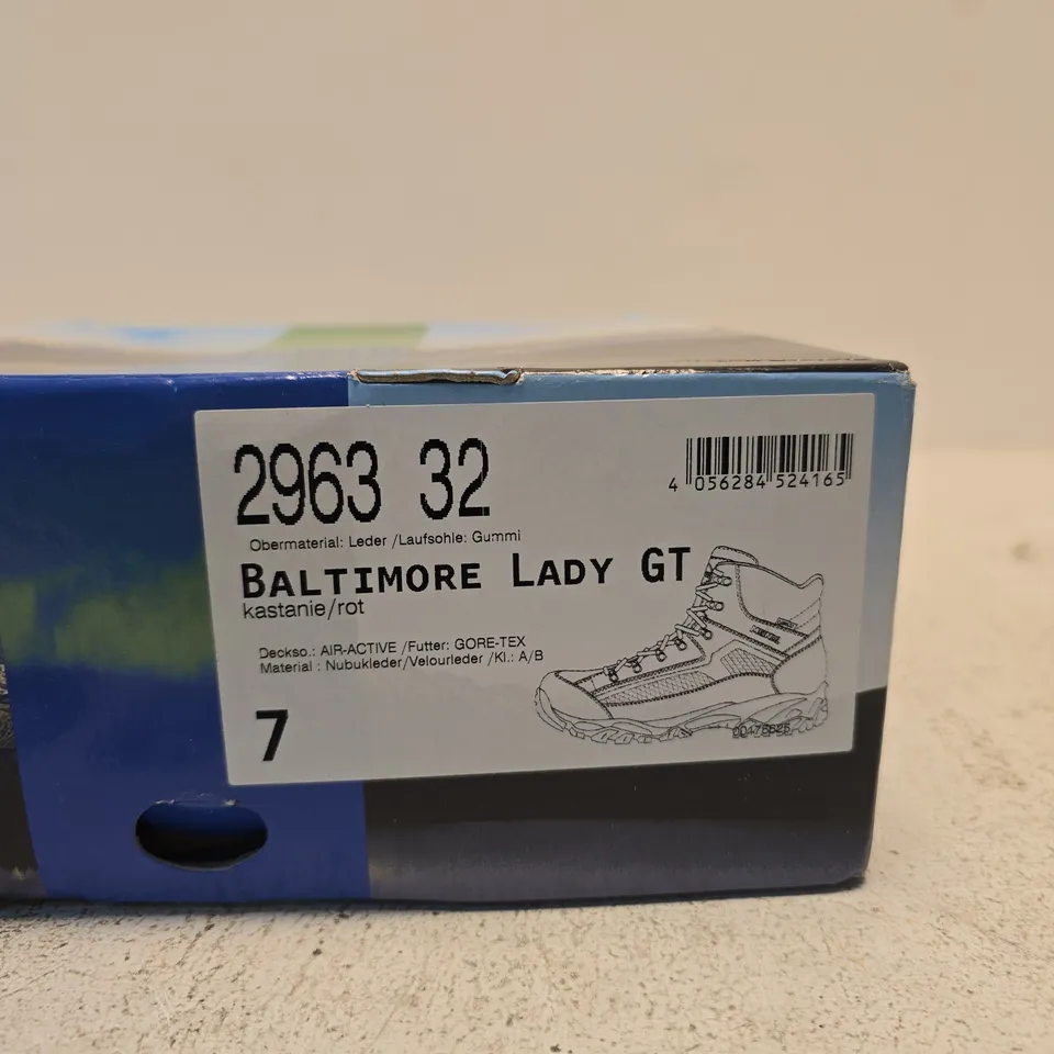 MEINDL BALTIMORE LADY GT WOMEN'S HIKING BOOTS – BOXED SIZE 7