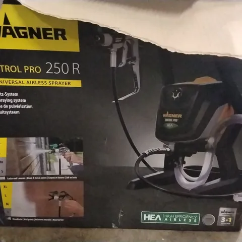 WAGNER CONTROL PRO 250 R UNIVERSAL AIRLESS SPRAYER β BOXED