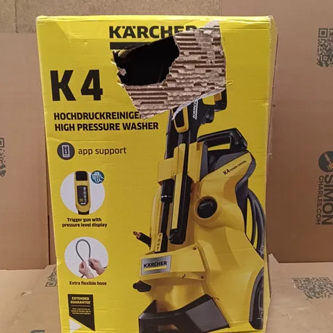 BOXED KARCHER K4 POWER CONTROL PRESSURE WASHER - 1800W 1.324-302.0
