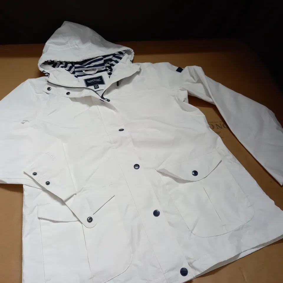REGATTA WOMENS WHITE COST - UK 14