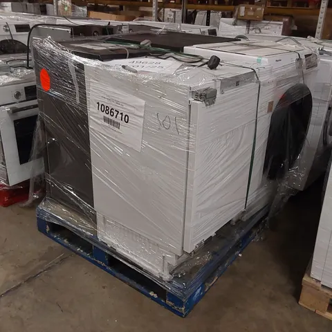 PALLET OF APPROXIMATELY 4 UNPROCESSED RAW RETURN WHITE GOODS TO INCLUDE;