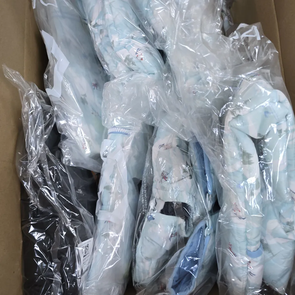 APPROXIMATELY 10 ASSORTED BRAND NEW REGATTA CHILDRENS CLOTHING ITEMS IN VARIOUS SIZES, STYLES & COLOURS TO INCLUDE BAMBINO SUIT, HIGHTON JACKET ETC