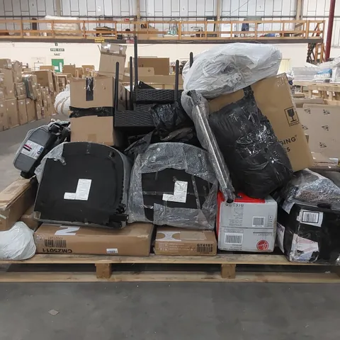 PALLET OF ASSORTED CONSUMER PRODUCTS/FURNITURE PARTS