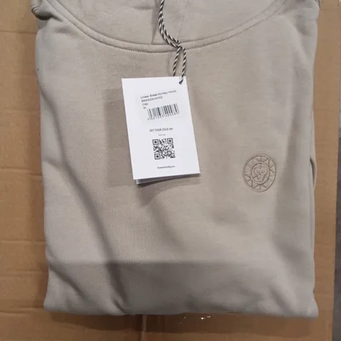 BRAND NEW BOX OF BRASS MONKEY HOODIES - CLAY SIZE MEDIUM APPROXIMATELY 7