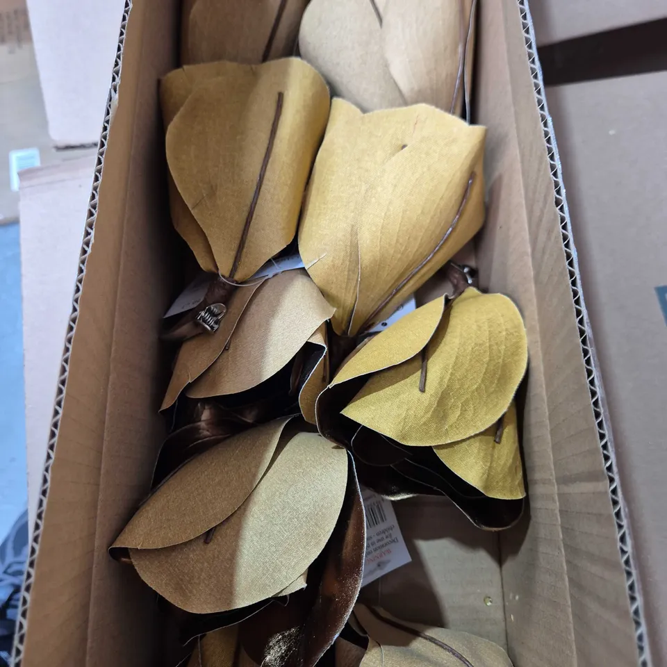 BOX OF APPROX 12 GISELA GRAHAM LONDON FABRIC LEAF CLIPS