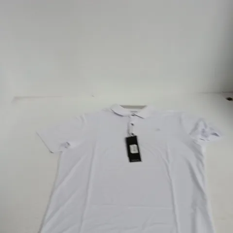 DRUIDS GOLF POLO SHIRT β WHITE β UK SIZE L