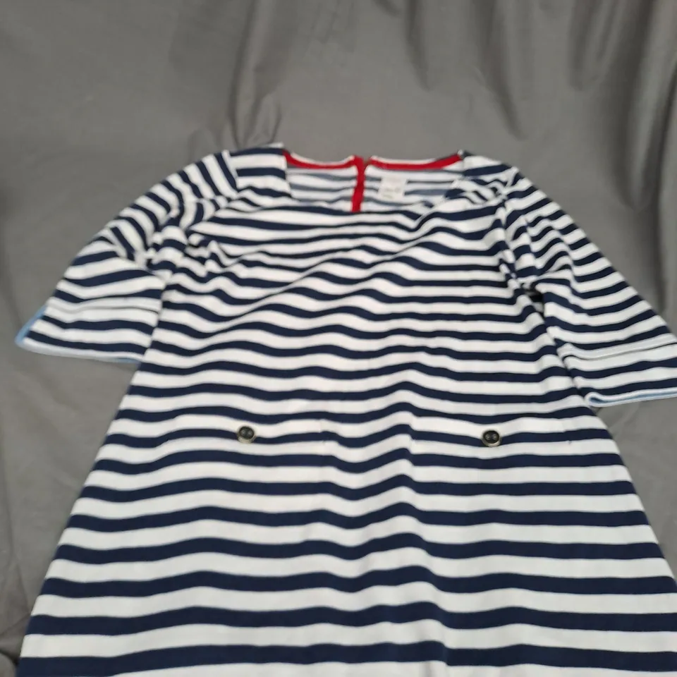 JOULES MARINERS CRADE UK 14 STRIPED DRESS