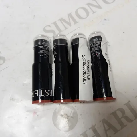 LOT OF 4 GIVENCHY LIPSTICKS - 6 ROSE NOCTURNE