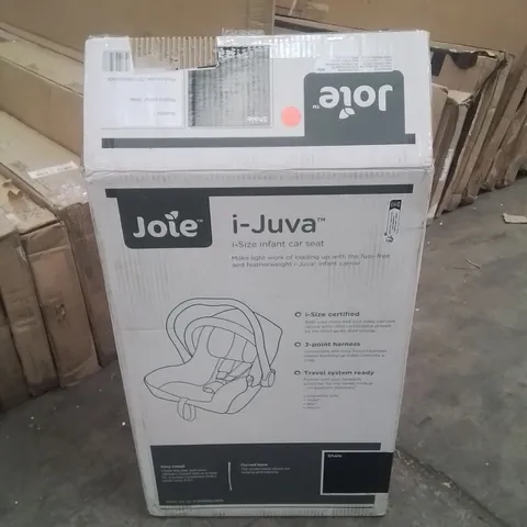 BOXED JOIE I-JUVA I-SIZE INFANT CAR SEAT - SHALE