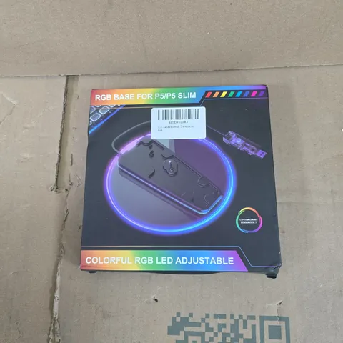 RGB BASE FOR PS5 / PS5 SLIM – ADJUSTABLE RGB LED BASE (BOXED)